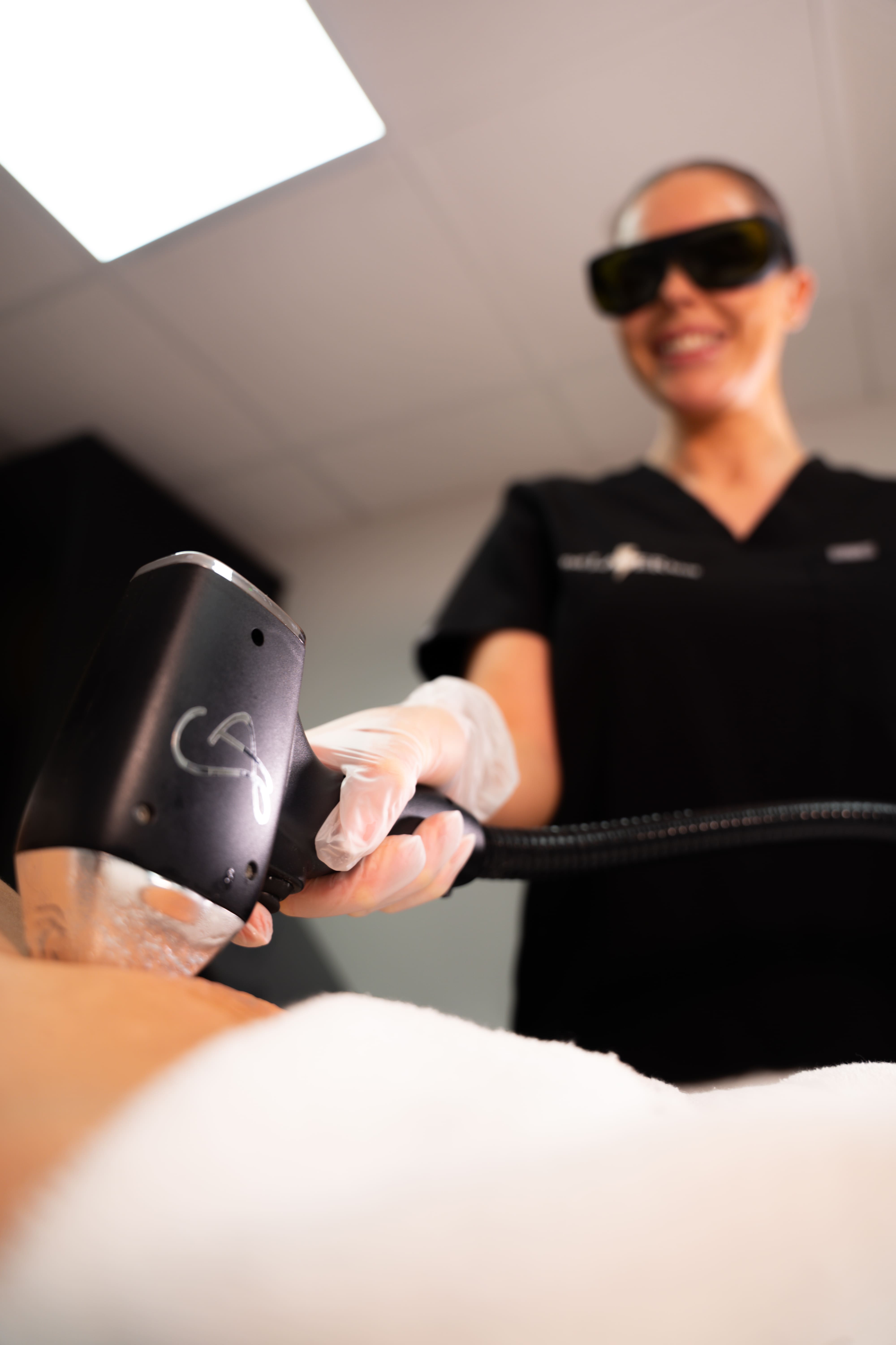 Laser hair removal treatment at The Laser Base